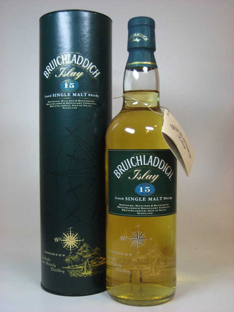 Bruichladdich 15 Jahre 43%vol. 0,7l - alte Abfüllung