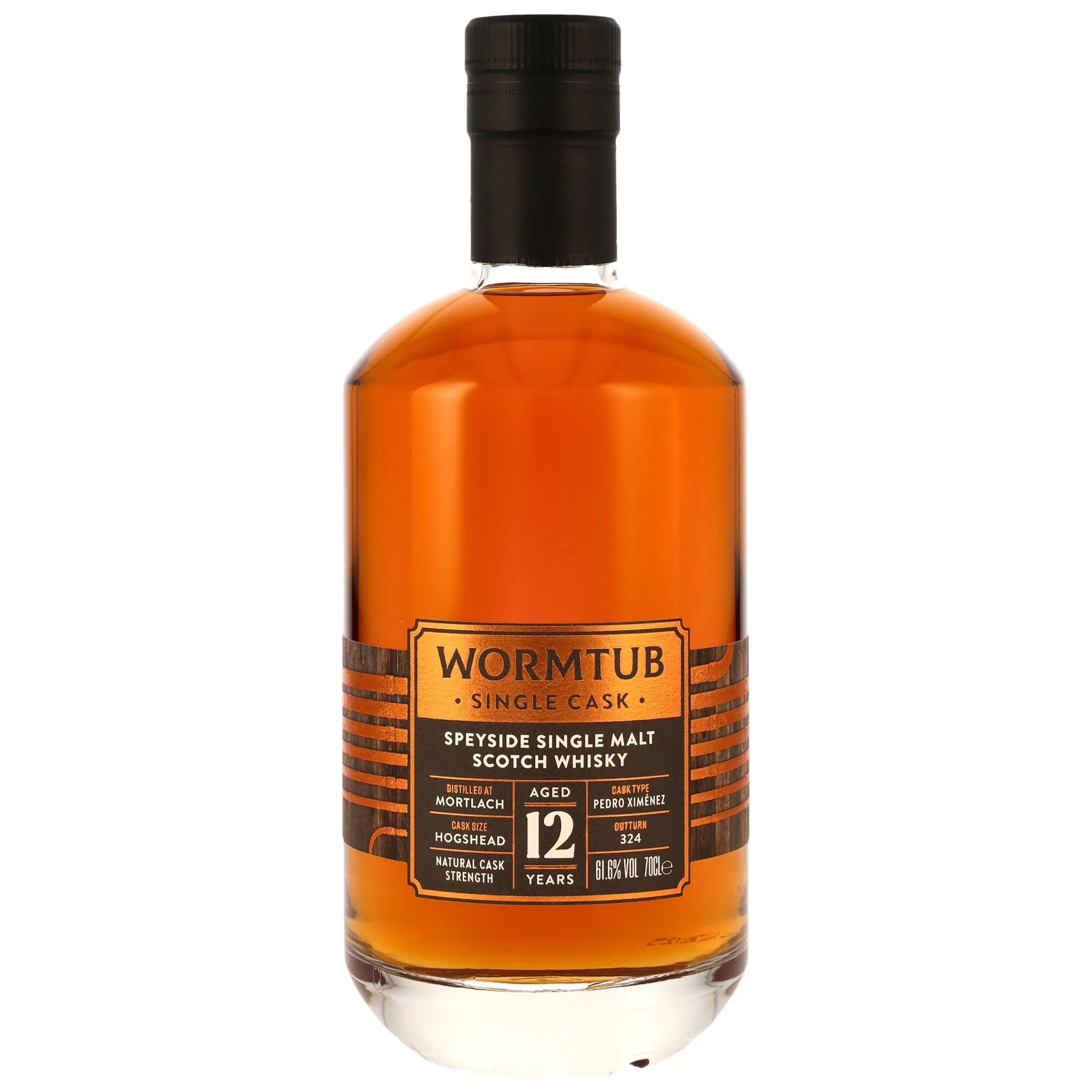 Mortlach 12 Jahre Wormtub Single Cask - PX Sherry Hogshead Cask Strength (That Boutique-Y Whisky Company)