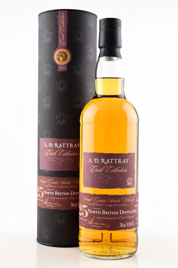 North British 25 Year Old 1991/2017 A.D. Rattray 58.5% vol. 0,7l