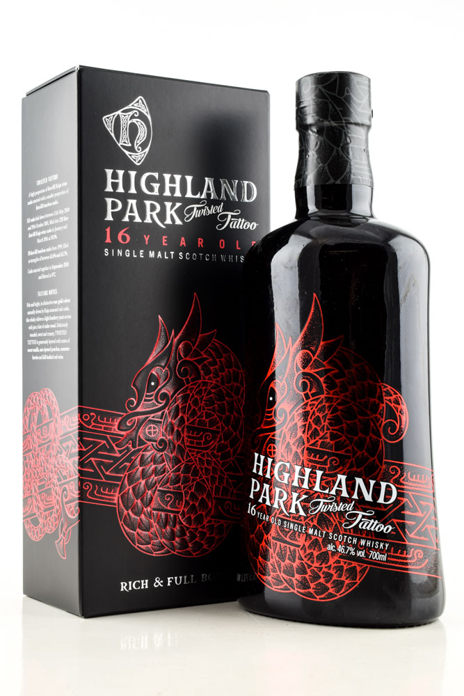 Highland Park 16 Year Old Twisted Tattoo 46.7% vol. 0,7l Highland Park 16 Year Old Twisted Tattoo 46.7% vol. 0,7l
