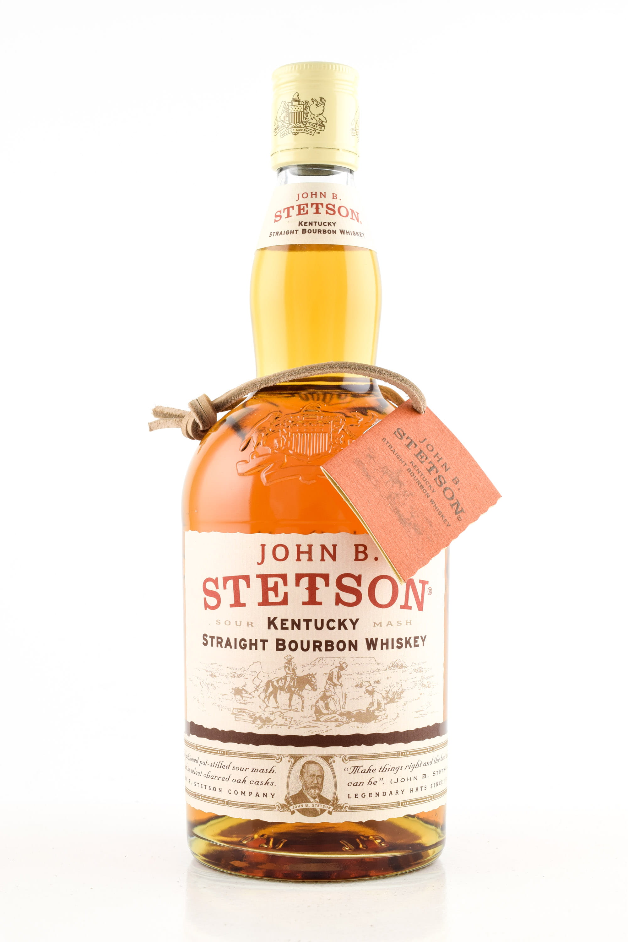 John B. Stetson Kentucky Straight Bourbon Whiskey 42% vol. 0,7l John B. Stetson Kentucky Straight Bourbon Whiskey 42% vol. 0,7l