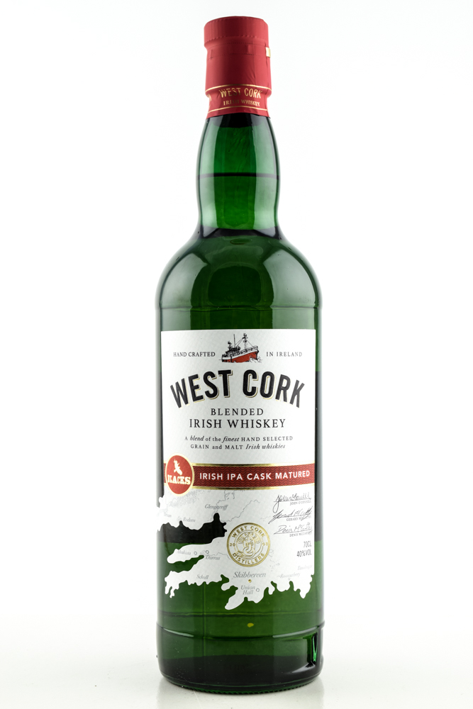 West Cork Irish IPA Cask Matured 40%vol. 0,7l West Cork Irish IPA Cask Matured 40%vol. 0,7l