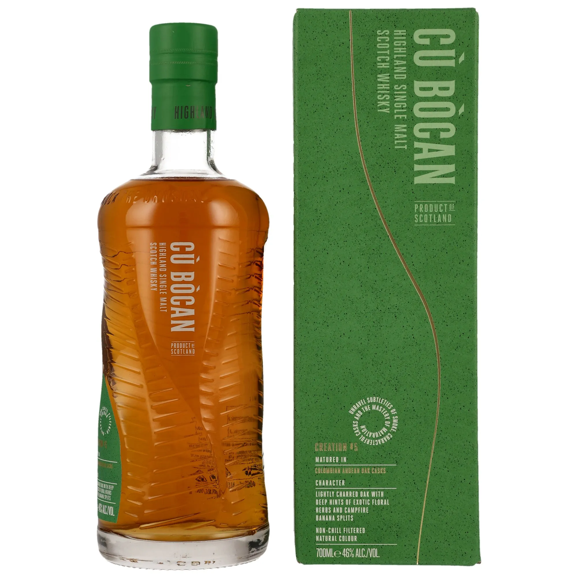 Tomatin Cù Bòcan 12 Year Old, Colombian Andean Oak Cask, Creation No. 5, 2023, 46%