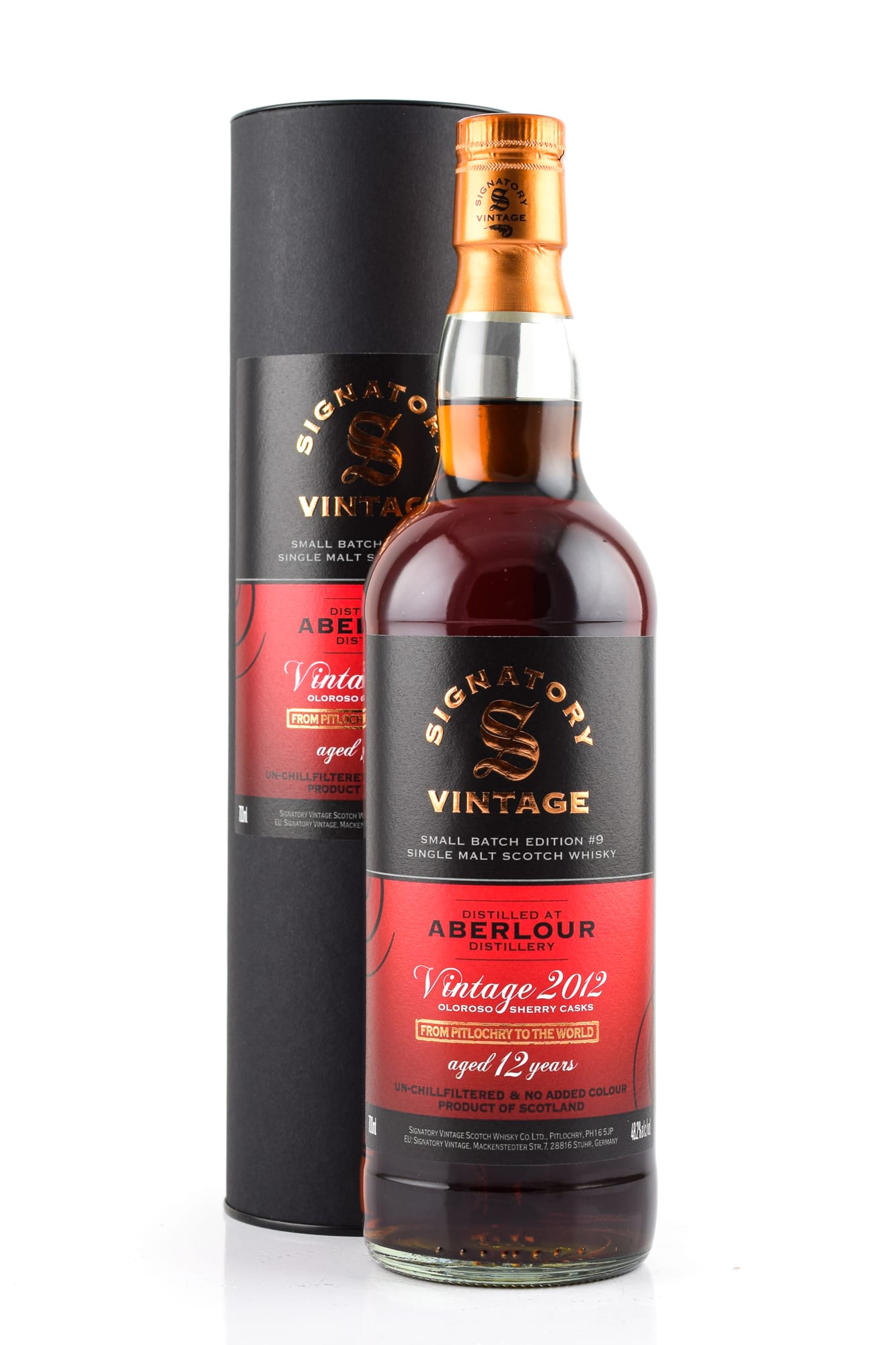 Aberlour 12 Jahre Small Batch Edition #9 Signatory