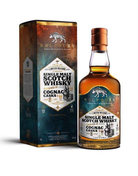 Wolfburn 8 Jahre - Finished in Cognac Casks