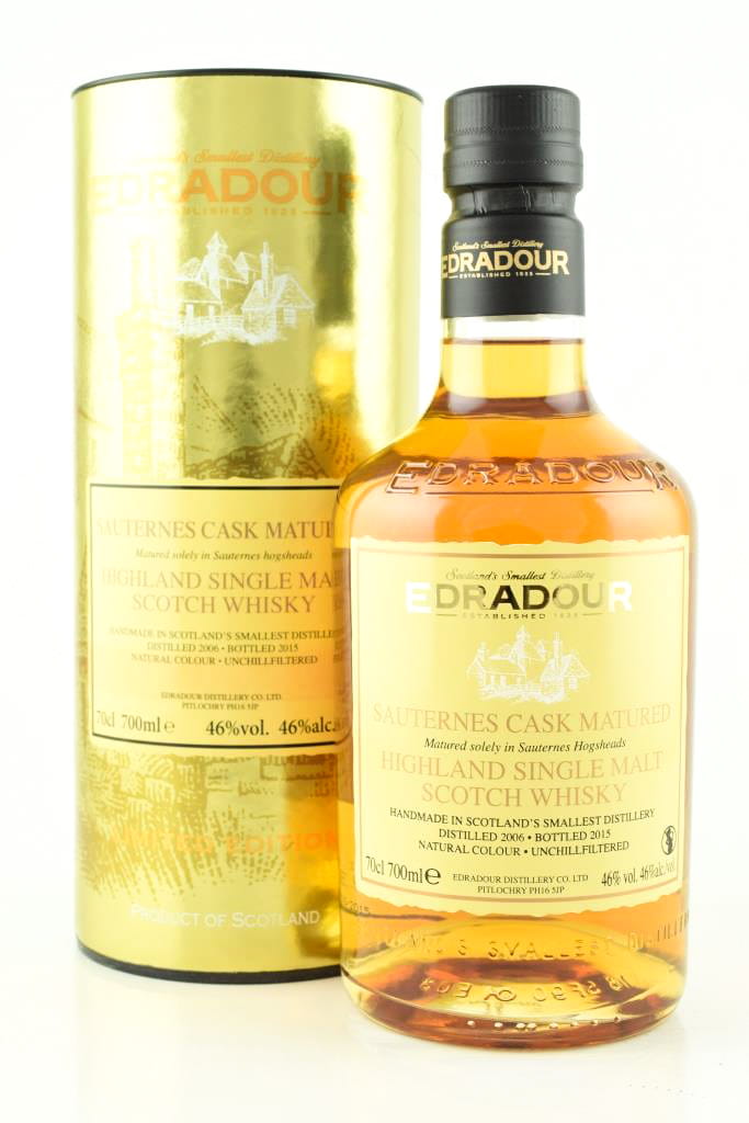 Edradour 2006/2015 Sauternes Cask Matured 46%vol. 0,7l