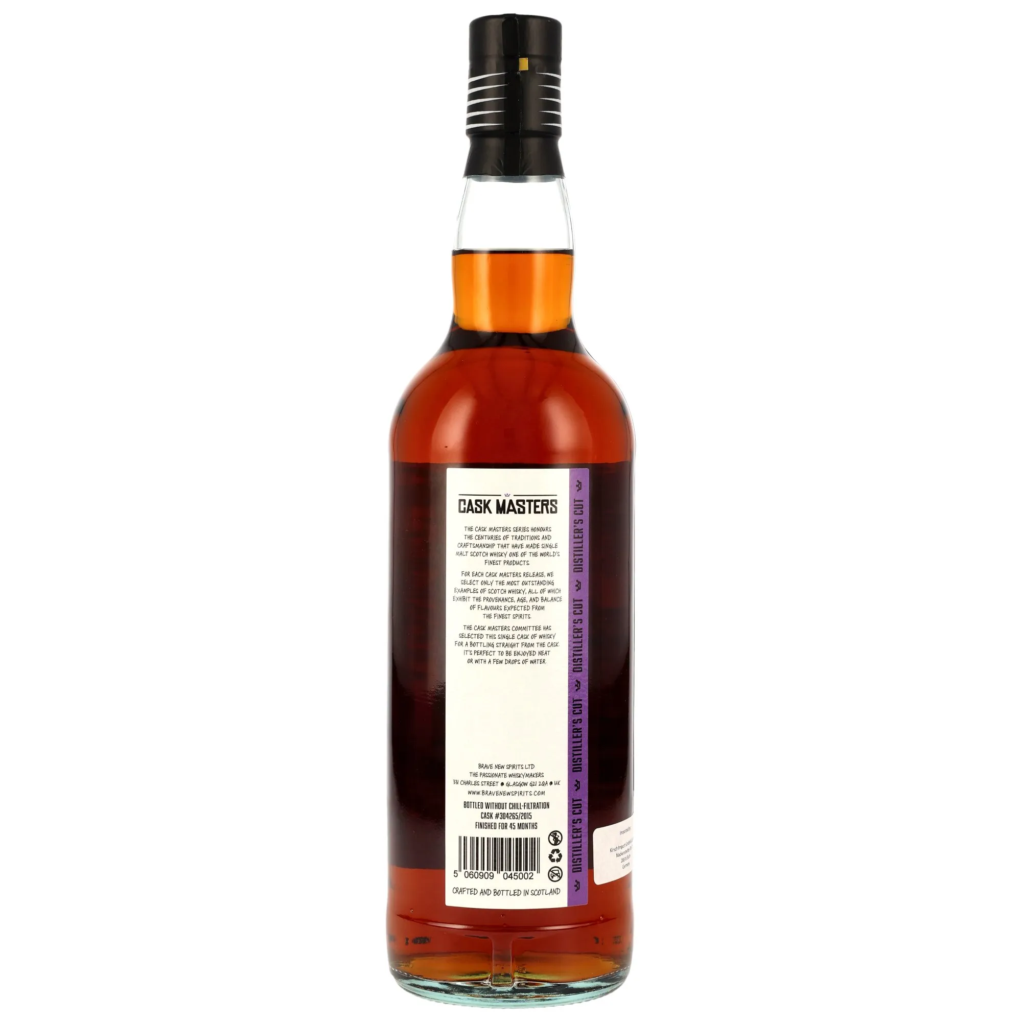 Royal Brackla 2015/2026 - 10 Jahre - 1st Fill Fino Sherry Cask #304265/2015 - Cask Masters - Brave New Spirits