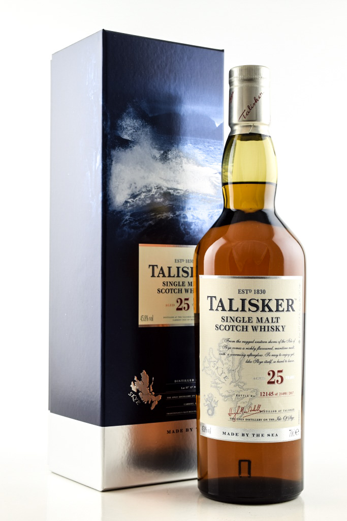 Talisker 25 Jahre 45,8%vol. 0,7l Talisker 25 Jahre 45,8%vol. 0,7l