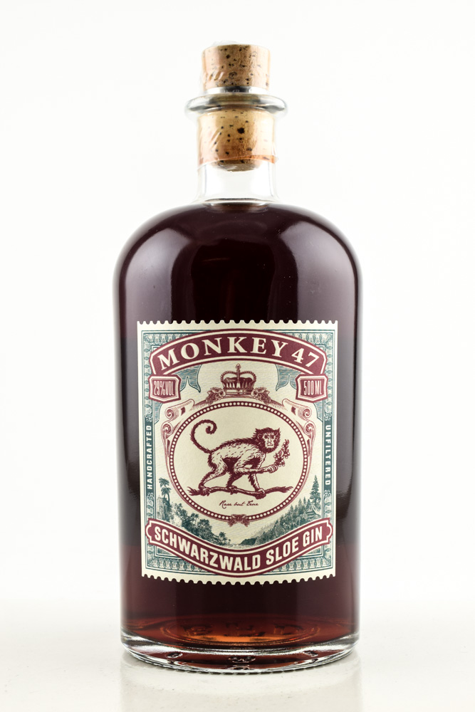 Monkey 47 Schwarzwald Sloe Gin 29% vol. 0.5l Monkey 47 Schwarzwald Sloe Gin 29% vol. 0.5l