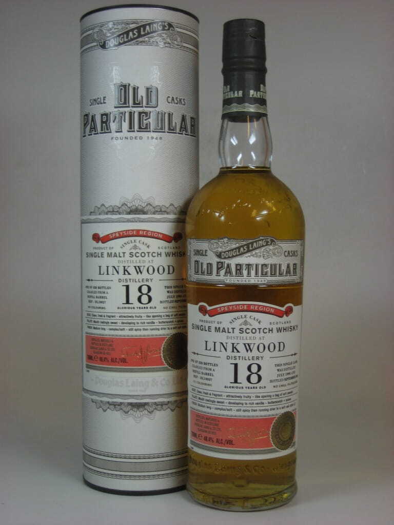 Linkwood 18 Jahre Refill Barrel 1995/2013 Douglas Laing "Old Particular" 48,4%vol. 0,7l