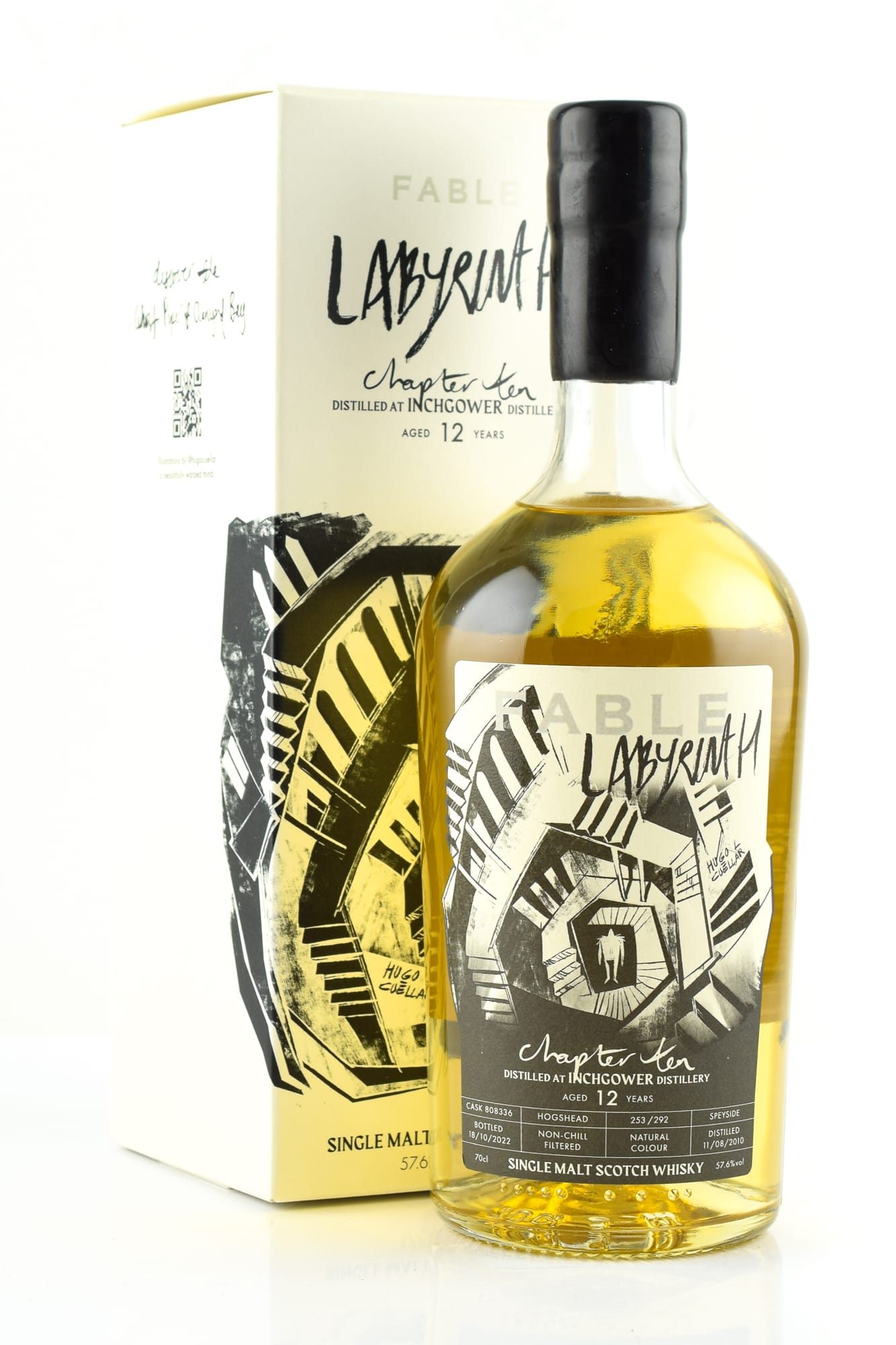 Chapter Ten Labyrinth Inchgower 10 Jahre Fable Whisky 59%vol. 0,7l