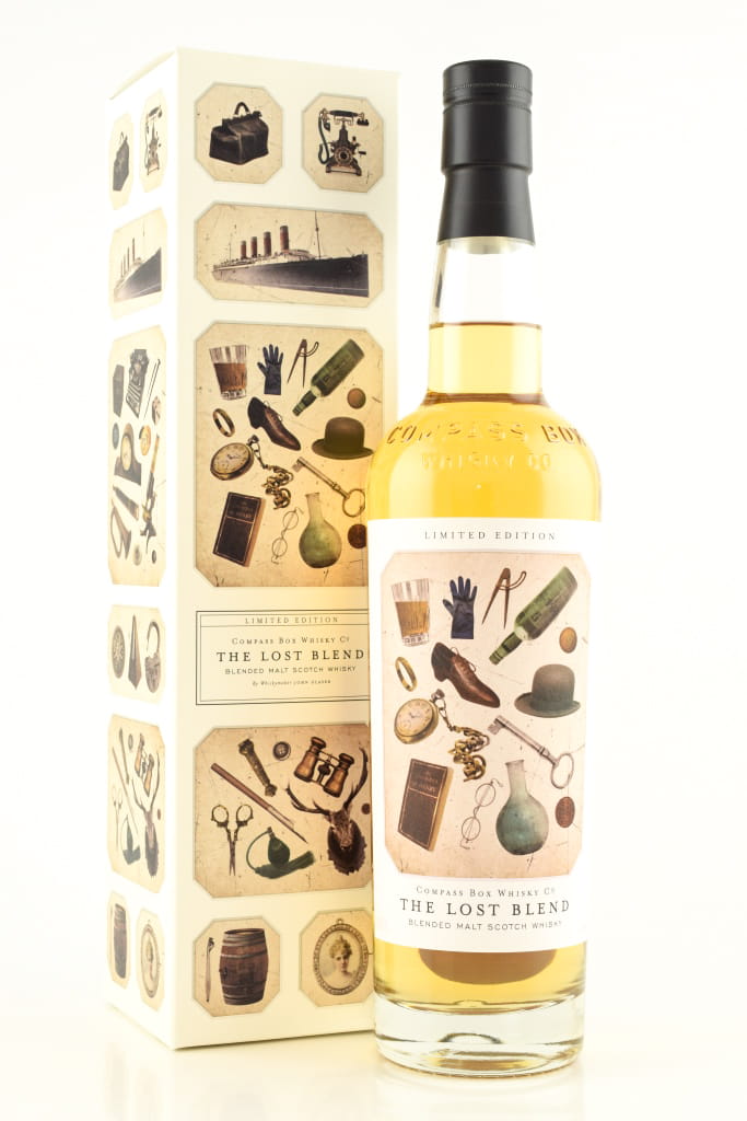 The Lost Blend - Bowler Compass Box 46%vol. 0,7l