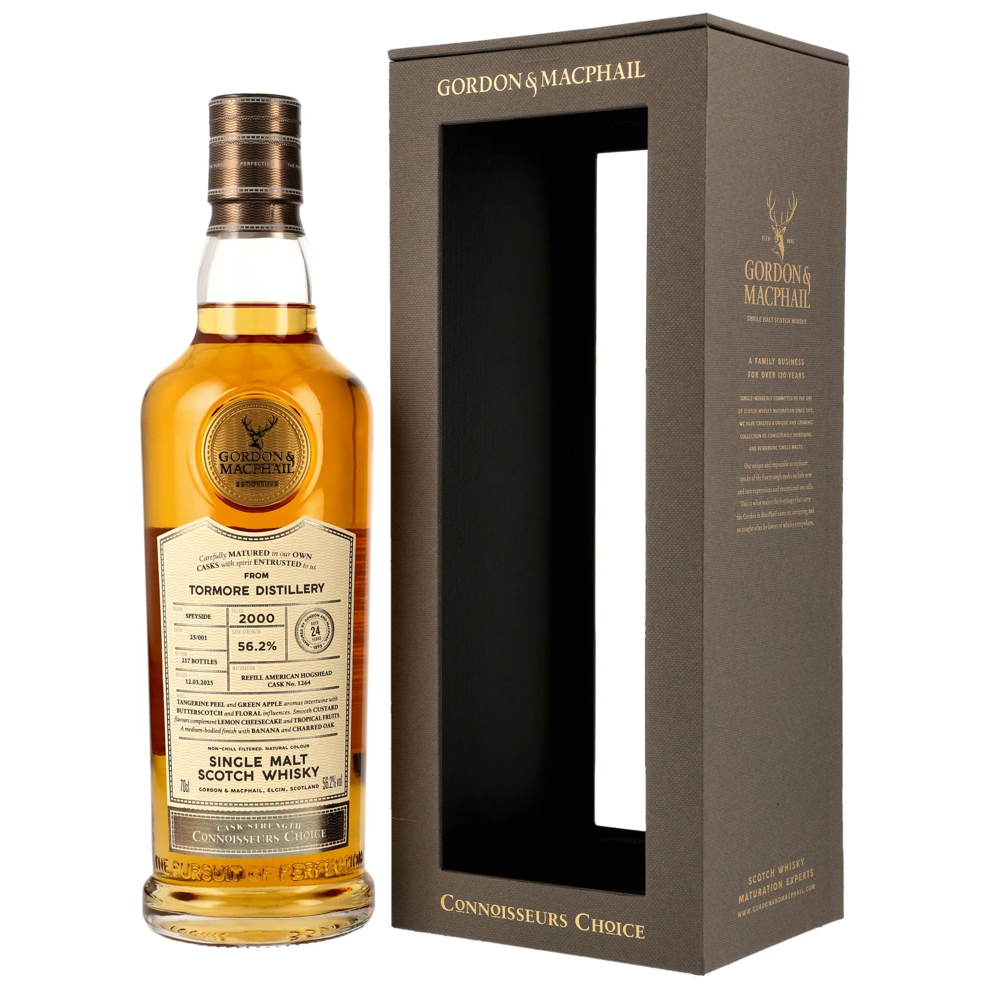 Tormore 2000/2025 G&M CC CS Refill American Hogshead #1264