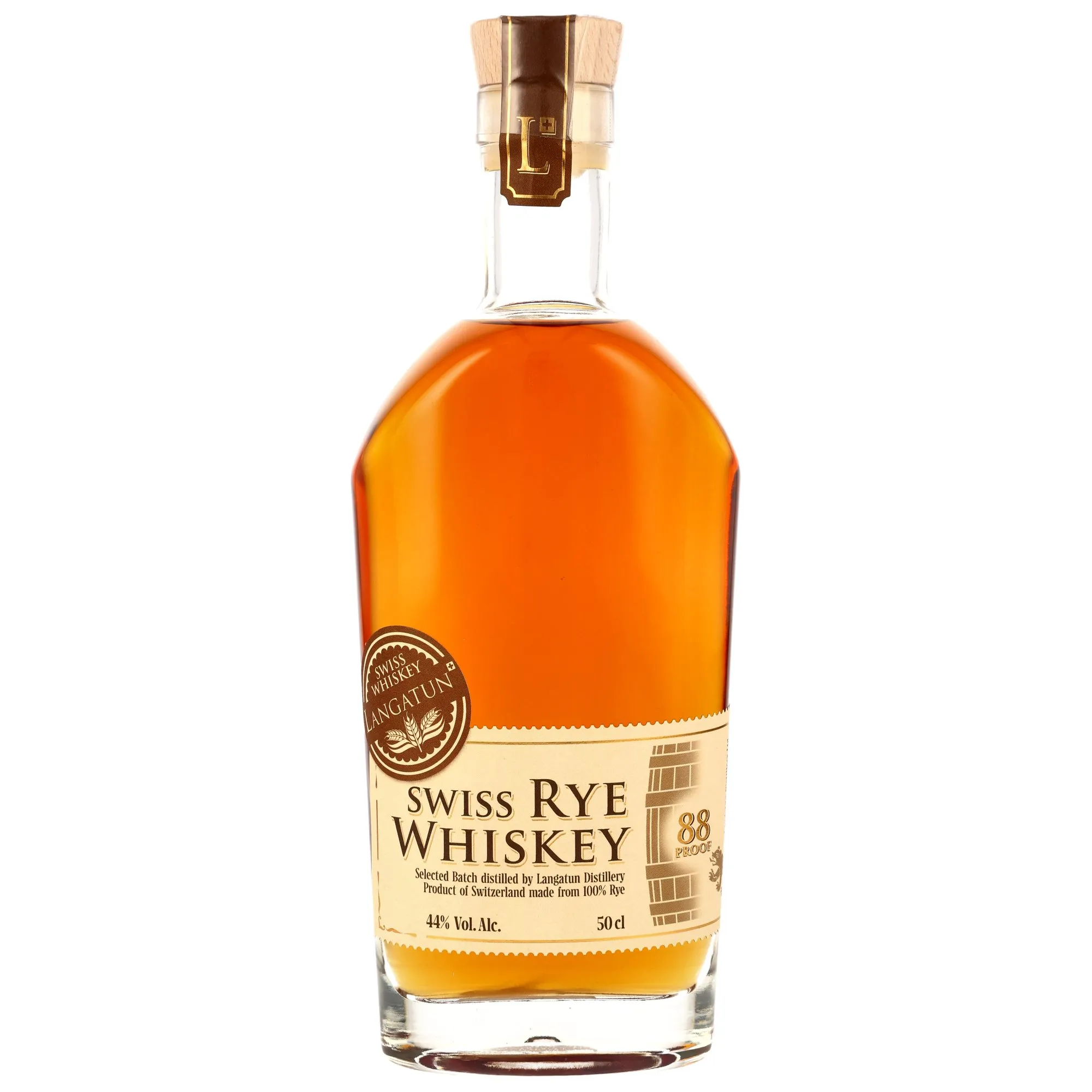 Langatun Swiss Rye Whiskey