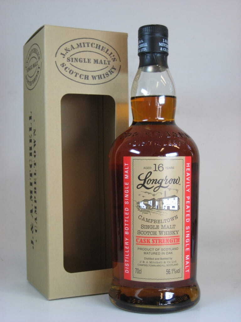 Longrow 16 Jahre Cask Strength 56,1%vol. 0,7l