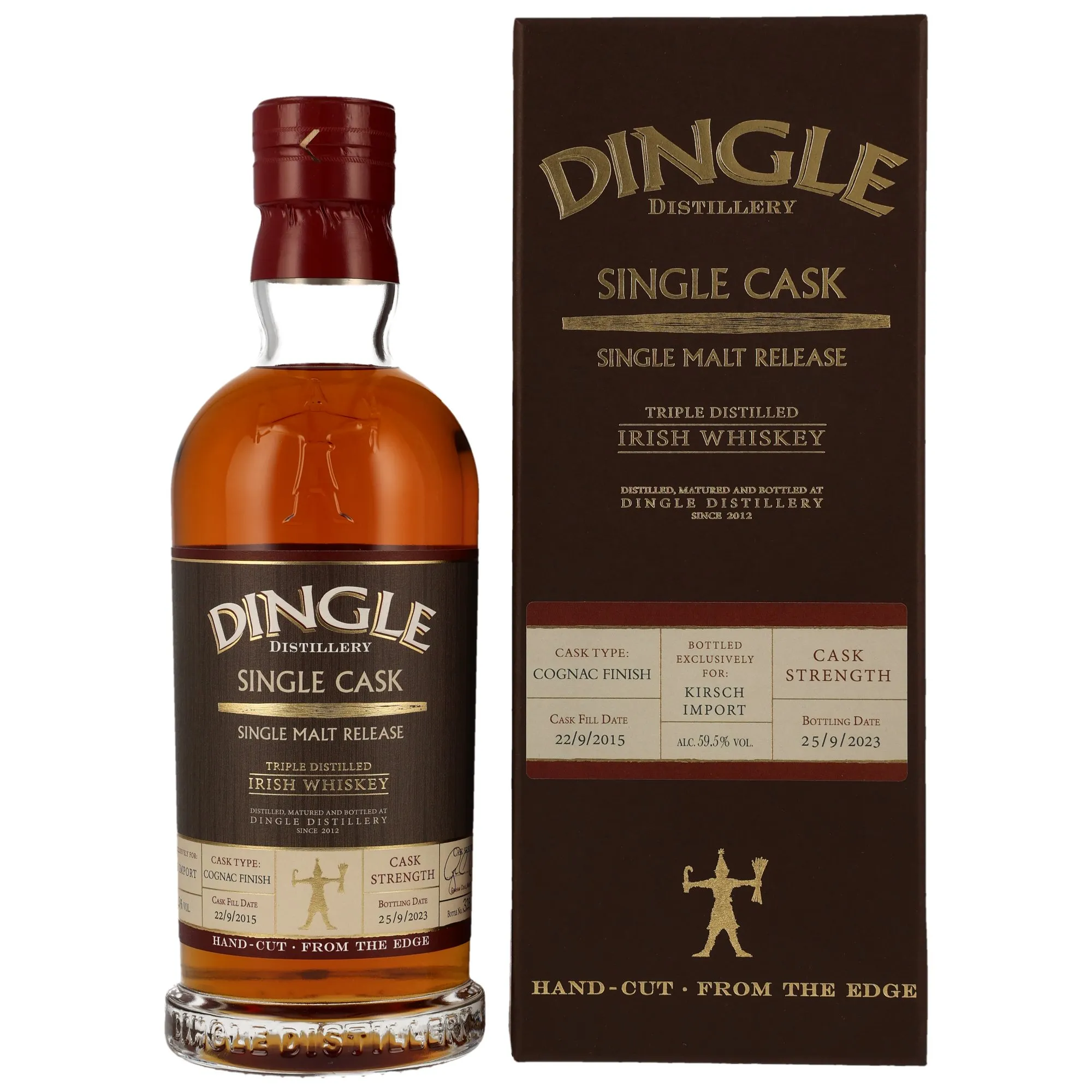 Dingle 8 Jahre Cognac Finish - Single Cask - Kirsch