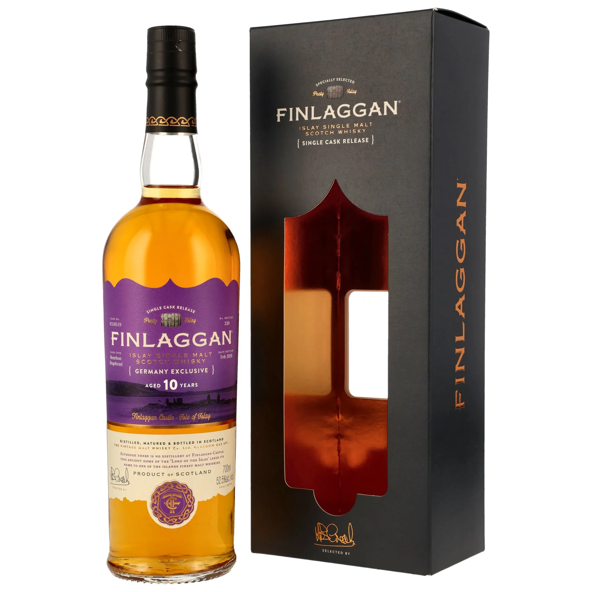 Finlaggan 10 Jahre Ex Bourbon Single Cask #318519
