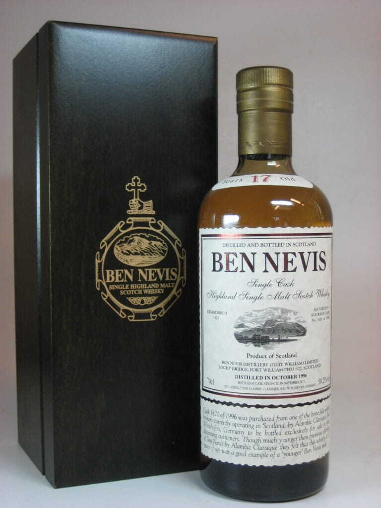 Ben Nevis 17 Jahre 1996/2013 Bourbon Cask No. 1420 50,2%vol. 0,7l