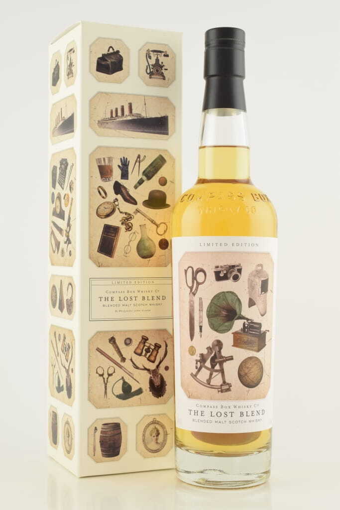 The Lost Blend - Gramophone Compass Box 46%vol. 0,7l The Lost Blend - Gramophone Compass Box 46%vol. 0,7l