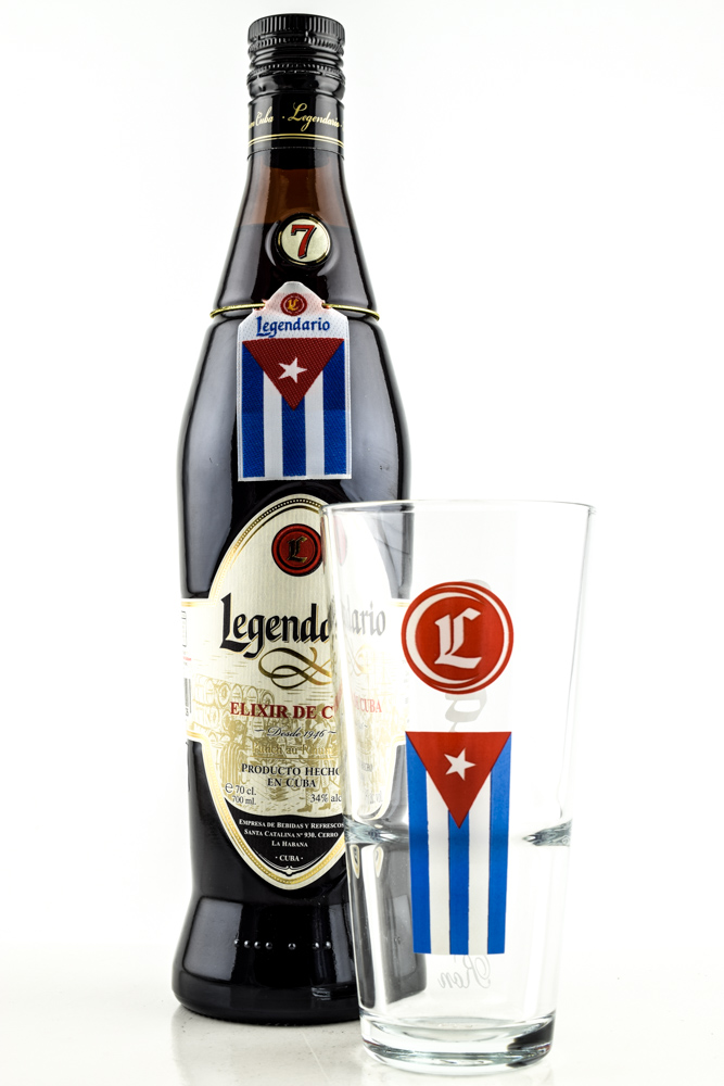 Legendario Elixir de Cuba 34% vol. 0,7l glass Legendario Elixir de Cuba 34% vol. 0,7l glass