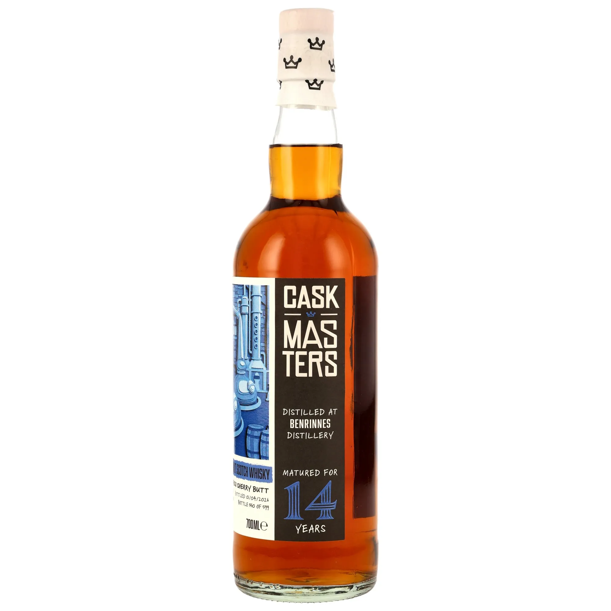 Benrinnes 2011/2026 - 14 Jahre - 1st Fill Oloroso Sherry Butt #22051004/2011 - Cask Masters - Brave New Spirits