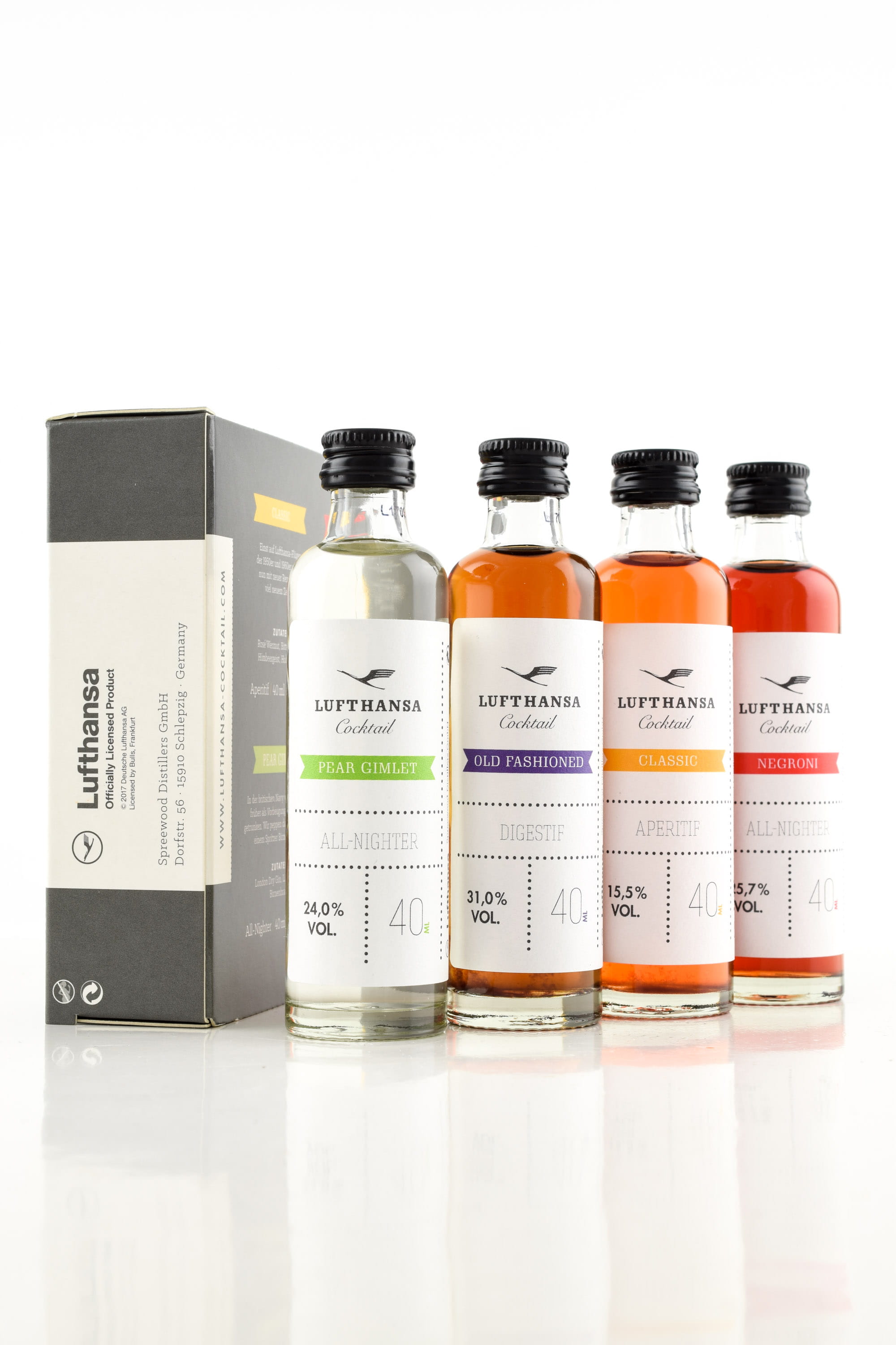 Lufthansa Traveler's Sample Kit 4x 0.04l