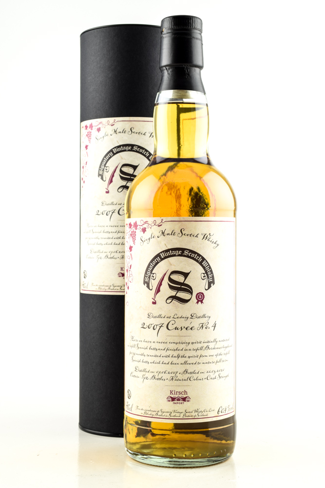 Ledaig 12 year old 2007/2020 Cuvée #4 Signatory 60,4%vol. 0,7l