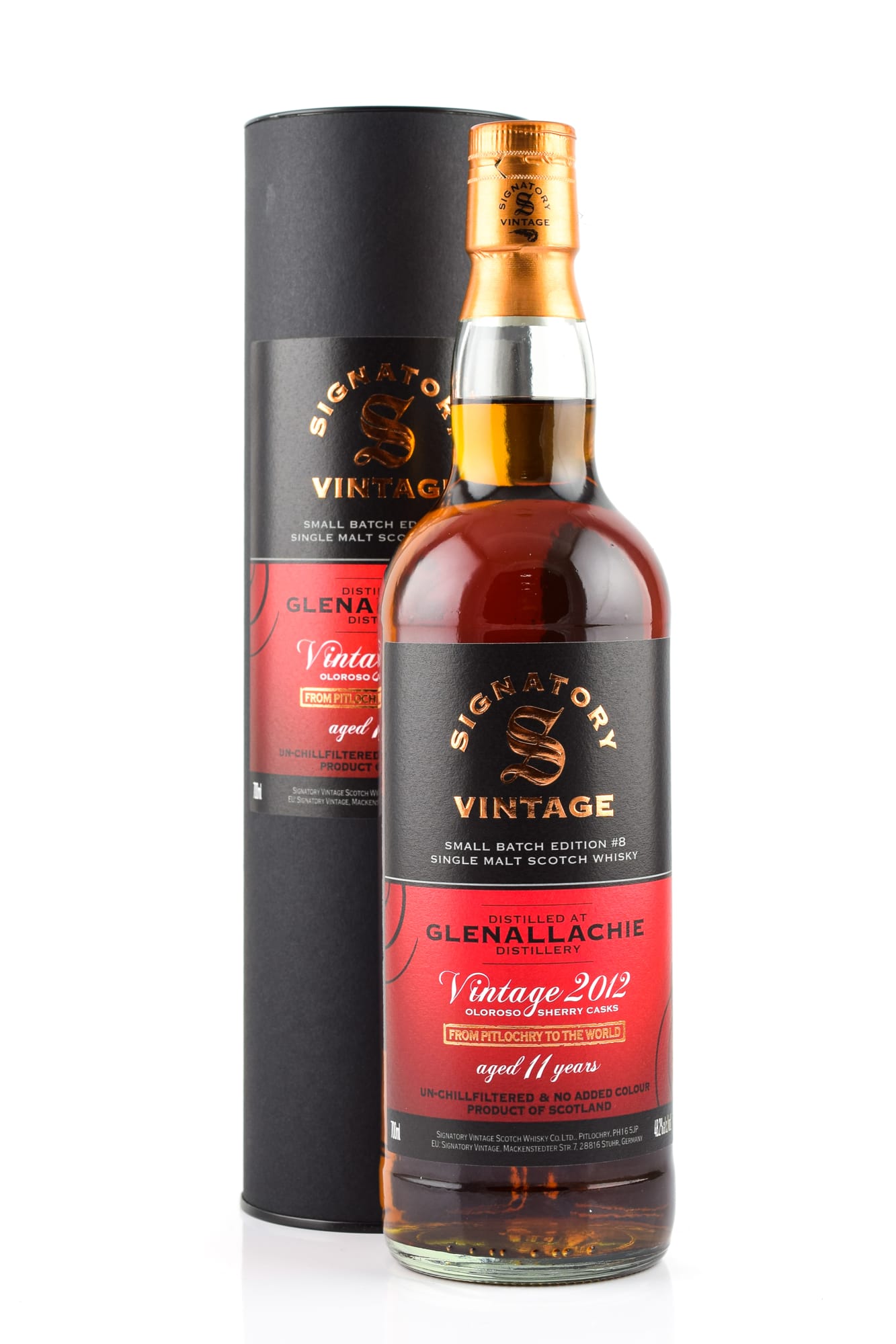 GlenAllachie 11 Jahre Small Batch Edition #8 Signatory