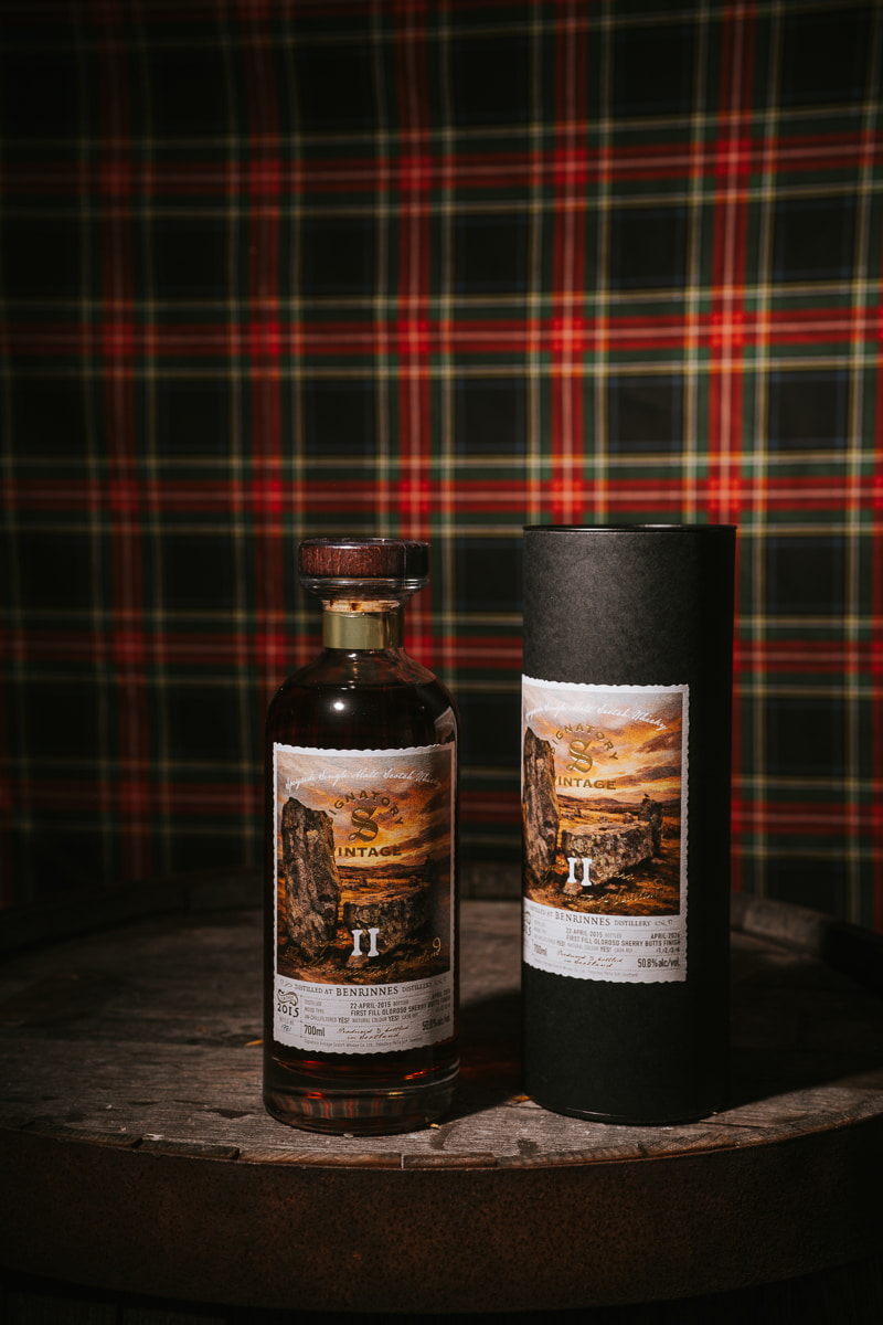 Benrinnes 11 year old 1st-fill Oloroso Sherry Butts Finish - The Monuments of Scotland - Signatory