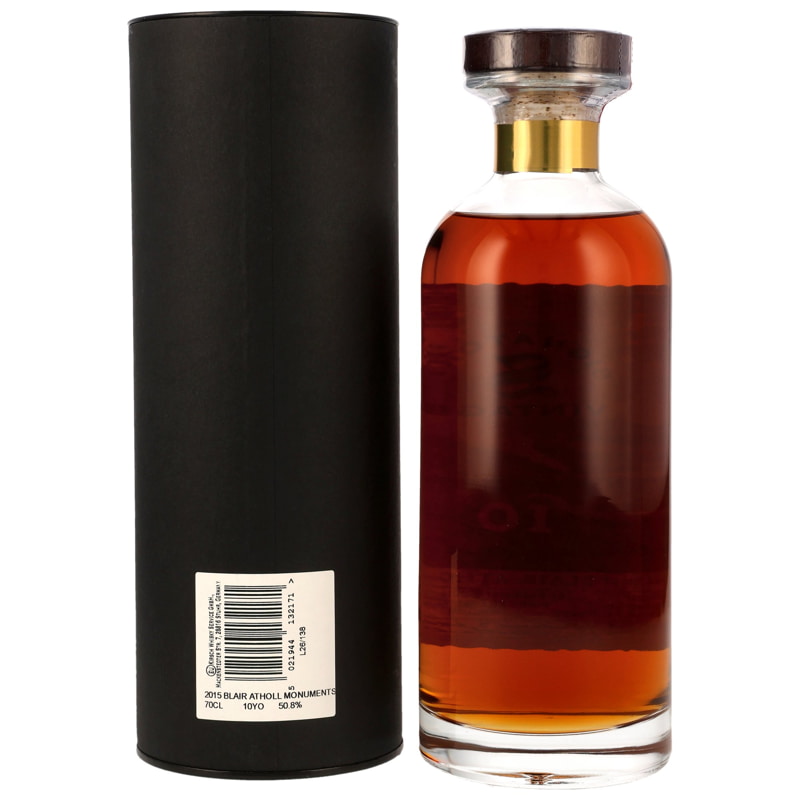 Blair Athol 10 year old 1st-fill Oloroso Sherry Butts Finish - The Monuments of Scotland - Signatory