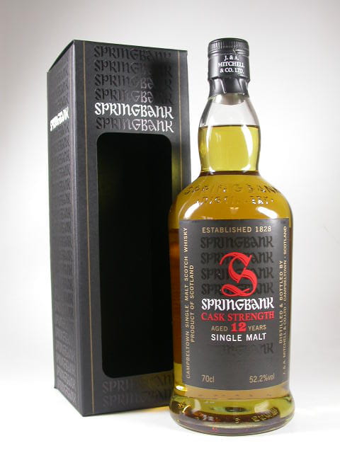 Springbank 12 Jahre Cask Strength 53,1%vol. 0,7l