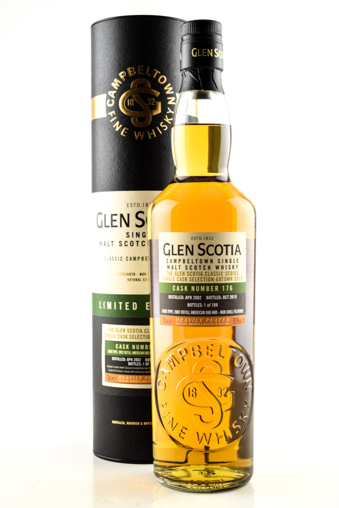 Glen Scotia 2002/2019 Refill American Oak Hogshead #176 57,9%vol. 0,7l