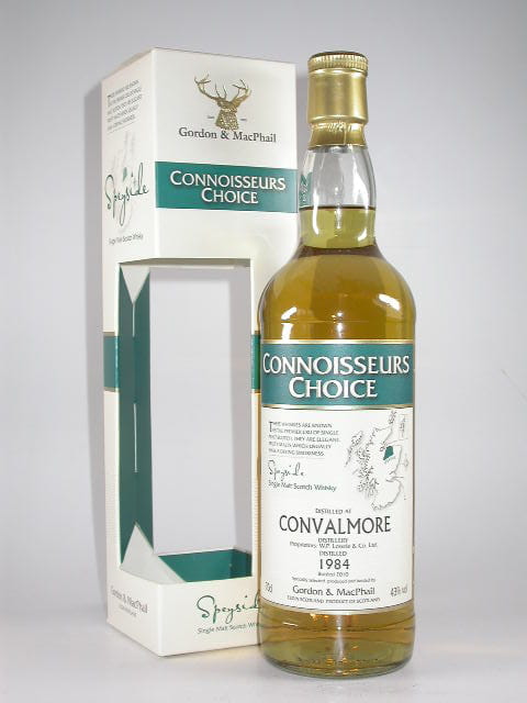 Convalmore 1984/2010 Refill Sherry Gordon & MacPhail Connoisseurs Ch. 43%vol. 0,7l