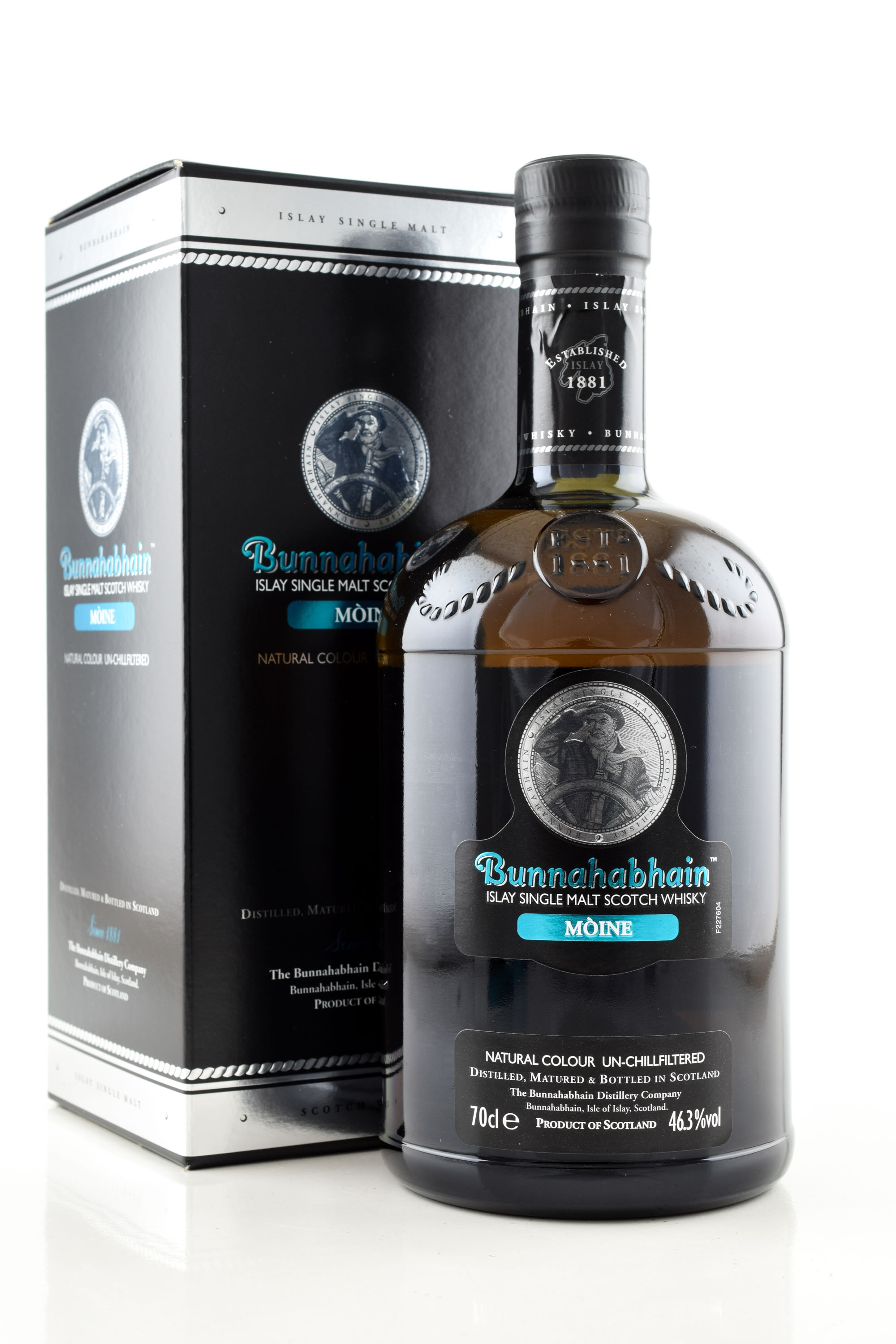 Bunnahabhain Mòine 46,3%vol. 0,7l Bunnahabhain Mòine 46,3%vol. 0,7l