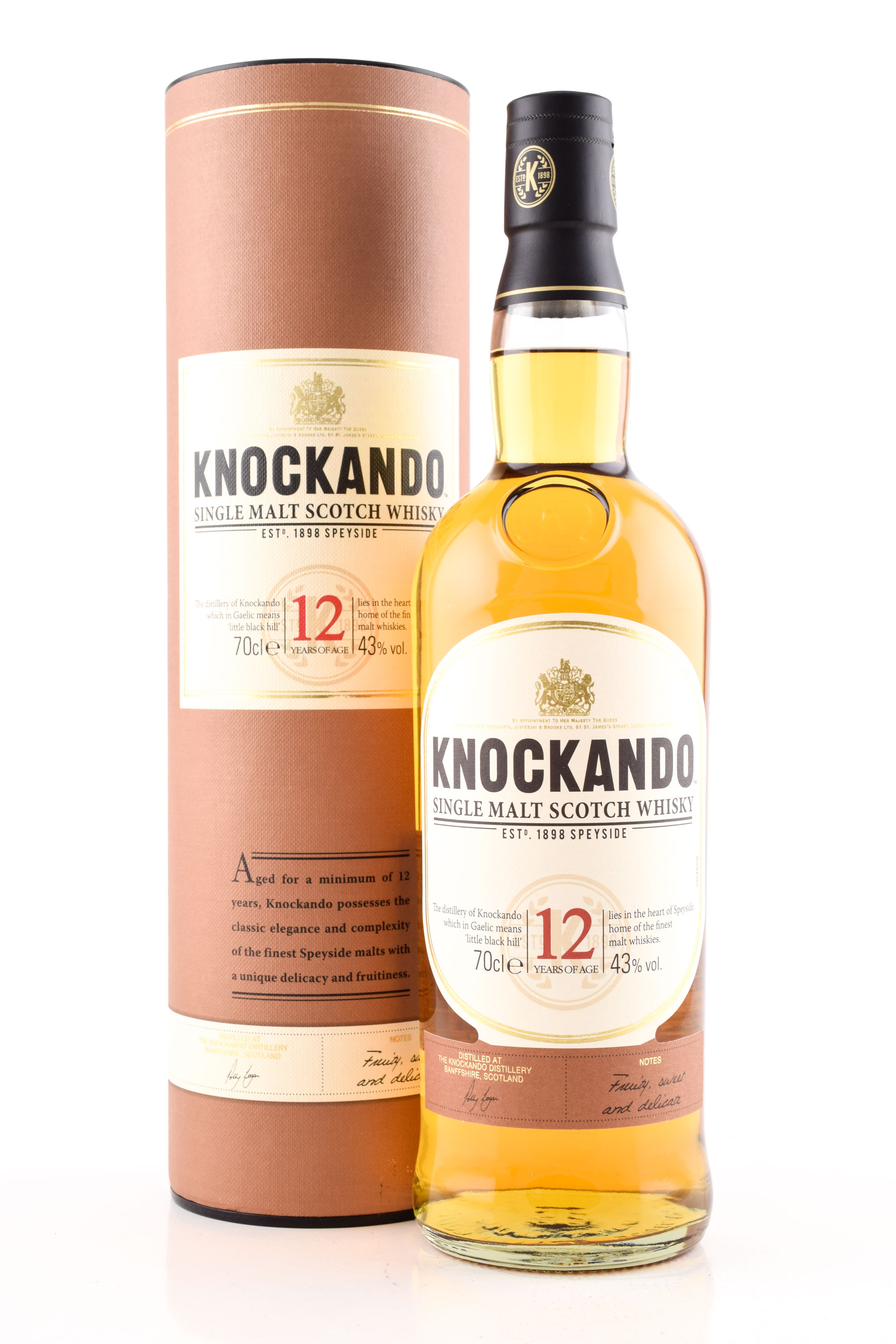 Knockando 12 Jahre 43%vol. 0,7l