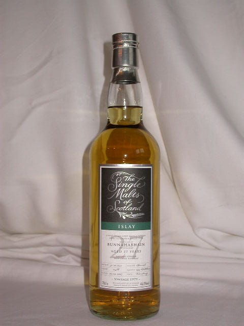 Bunnahabhain 27 Jahre 1979/2007 "The Single Malts of Scotland" 46%vol. 0,7l