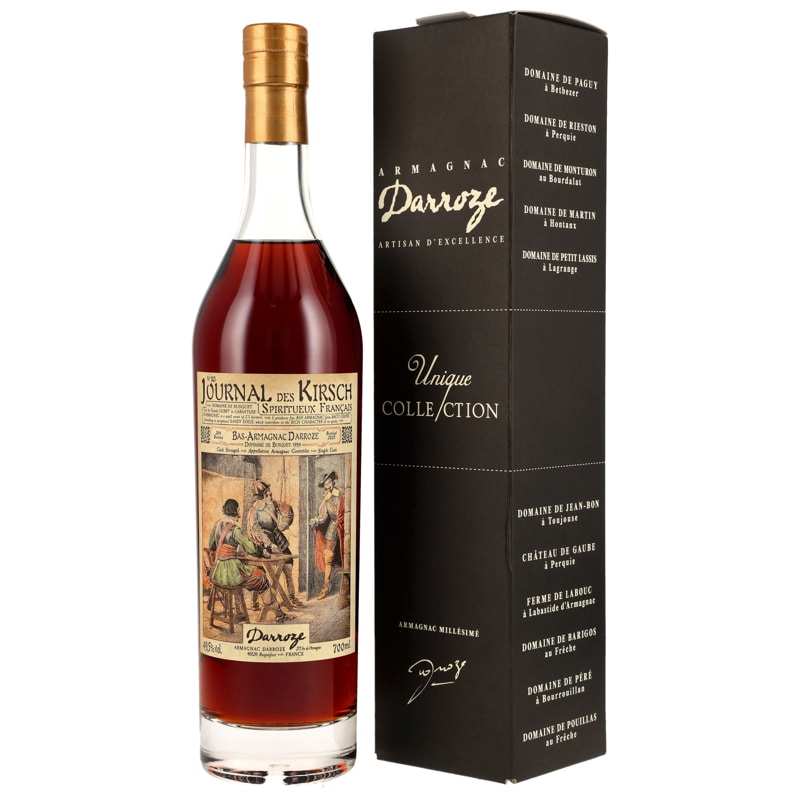Darroze 1999 Domaine de Busquet Bas-Armagnac Journal des Kirsch N. 10