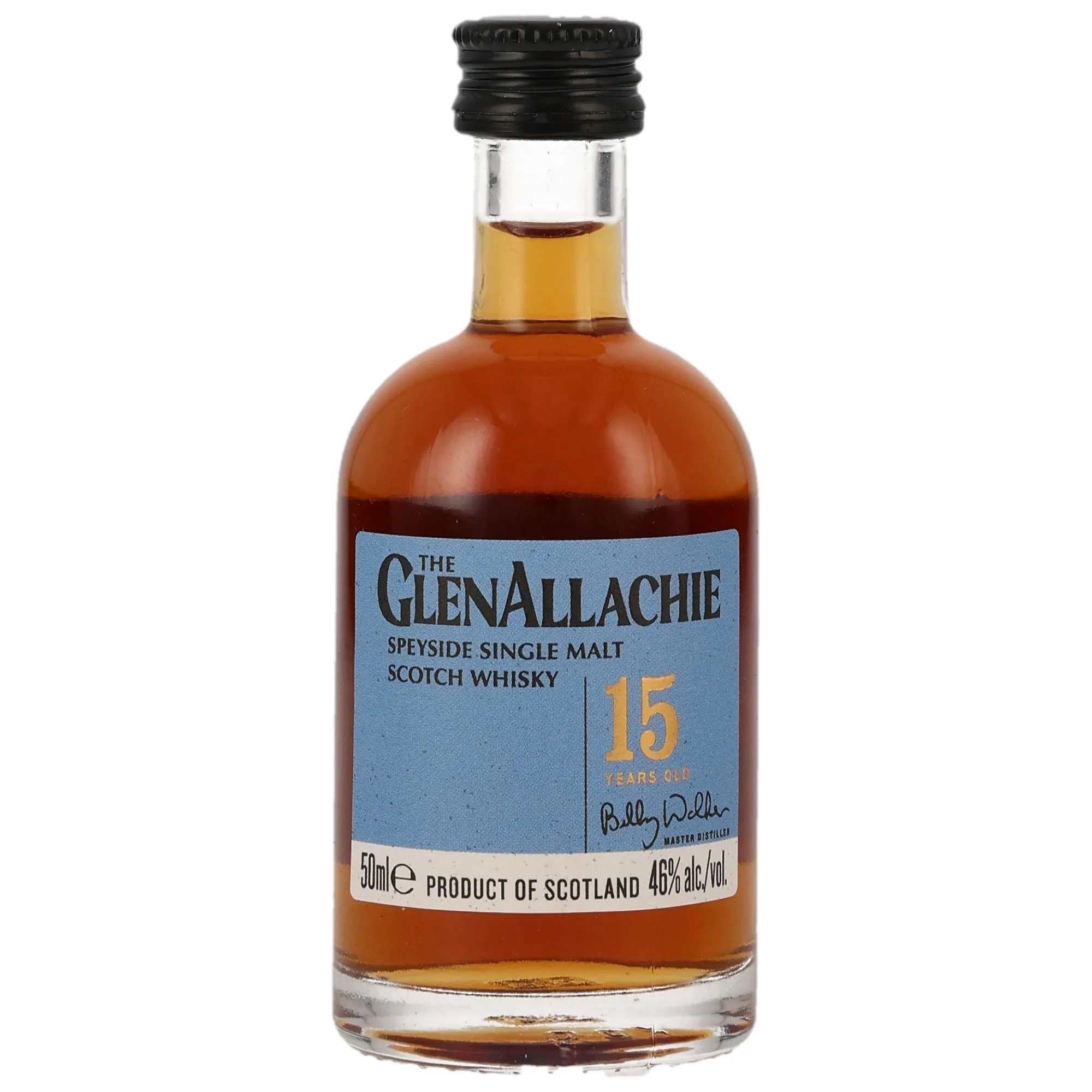 GlenAllachie 15 Jahre - Miniatur Neue Ausstattung