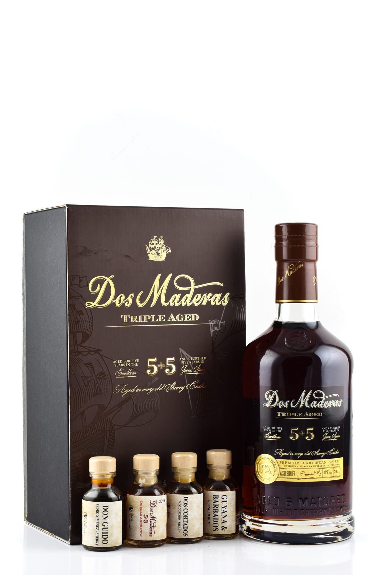 Dos Maderas Tasting Experience 5+5 Jahre PX & 4x 0,022l