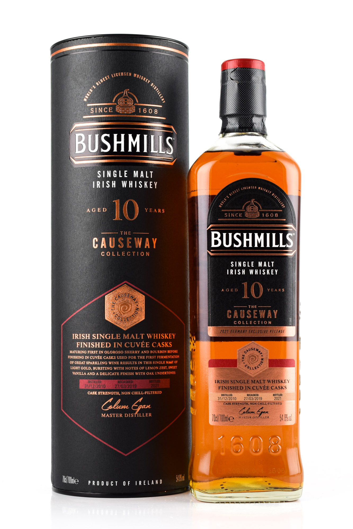 Bushmills 10 year old The Causeway Collection