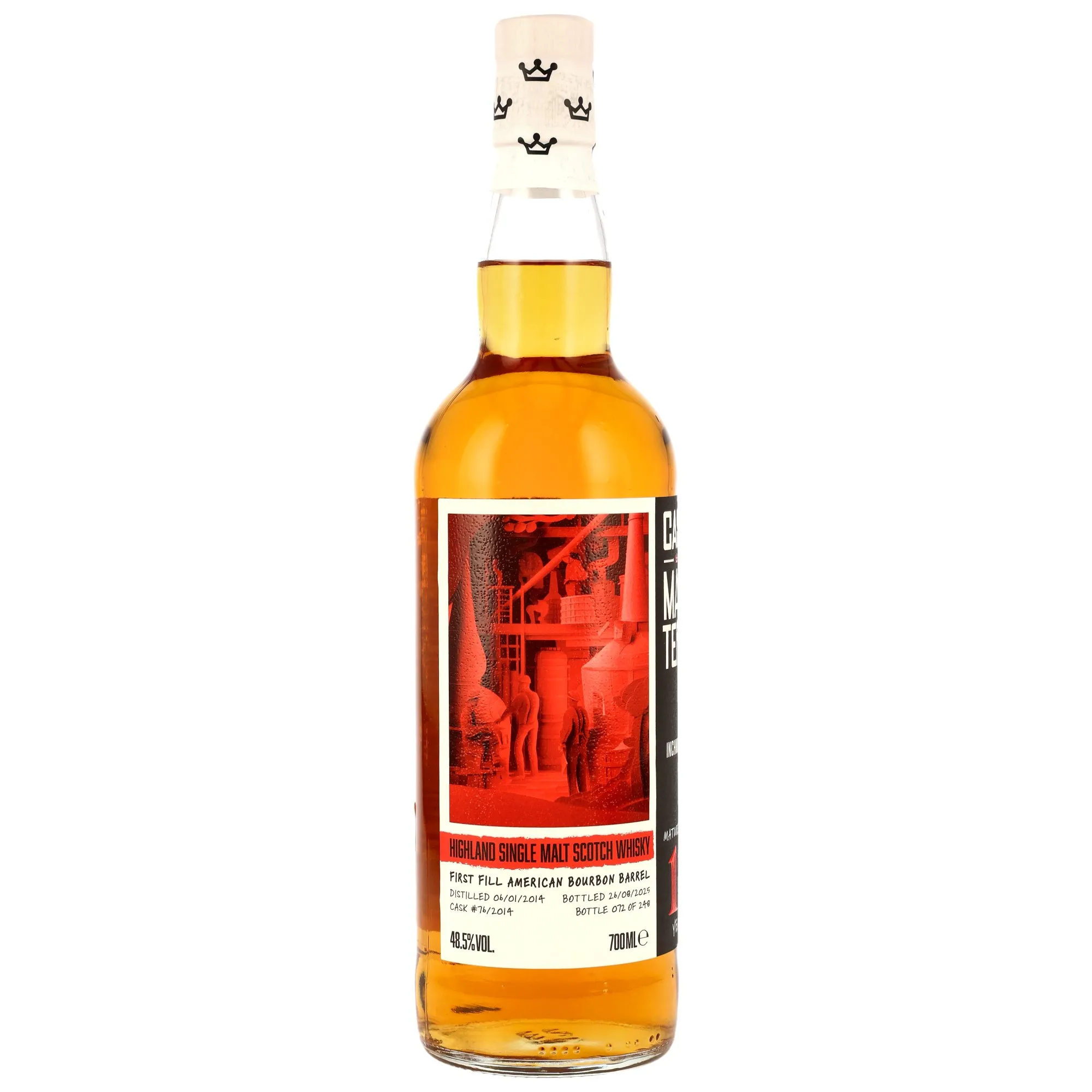Inchmurrin 2014/2024 - 11 Jahre - 1st Fill Bourbon Barrel #76/2014 - Cask Masters
