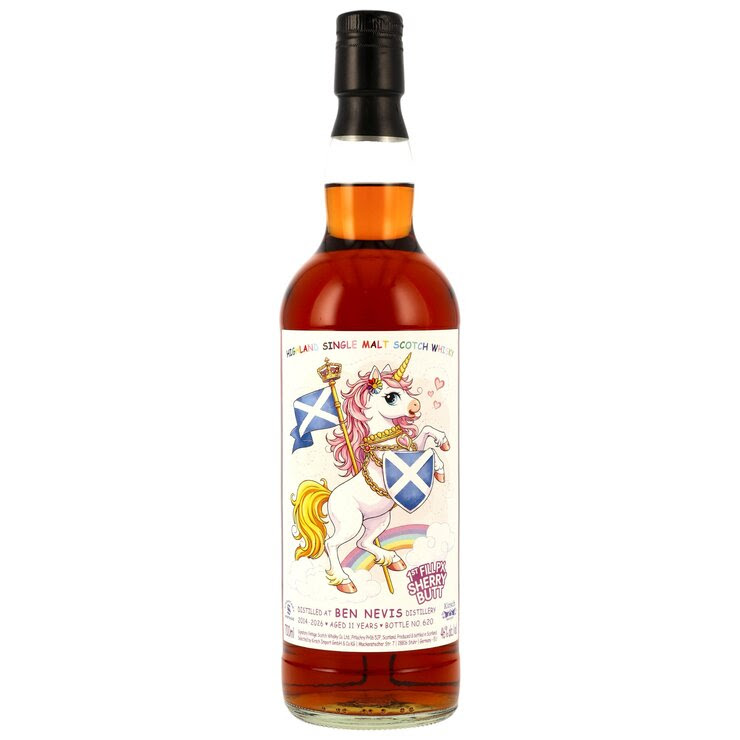 Unicorn - Ben Nevis 11 Jahre 2014/2026 1st-fill Pedro Ximénez Sherry Butt Un-Chillfiltered Signatory