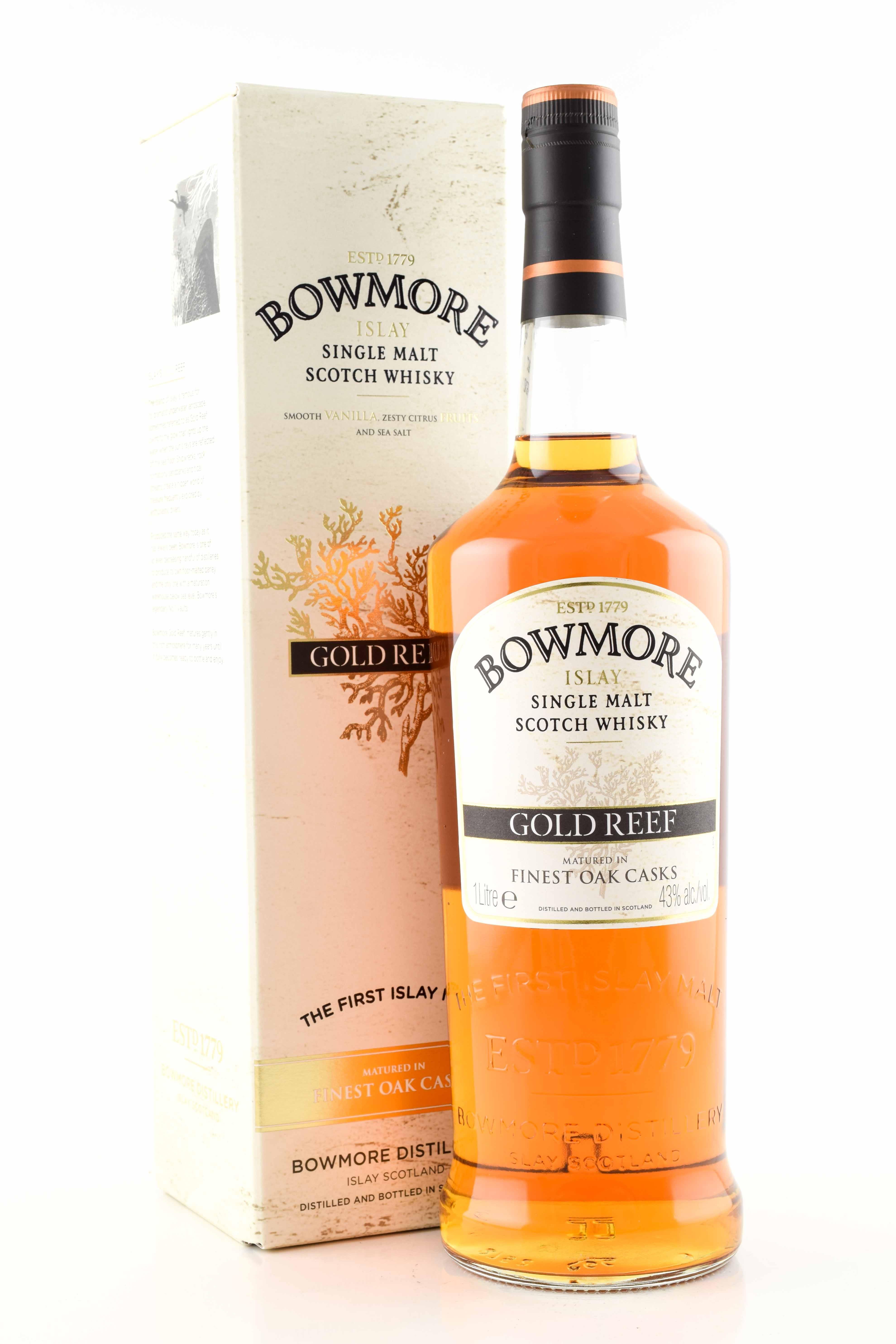 Bowmore Gold Reef 43% vol. 1.0l Bowmore Gold Reef 43% vol. 1.0l