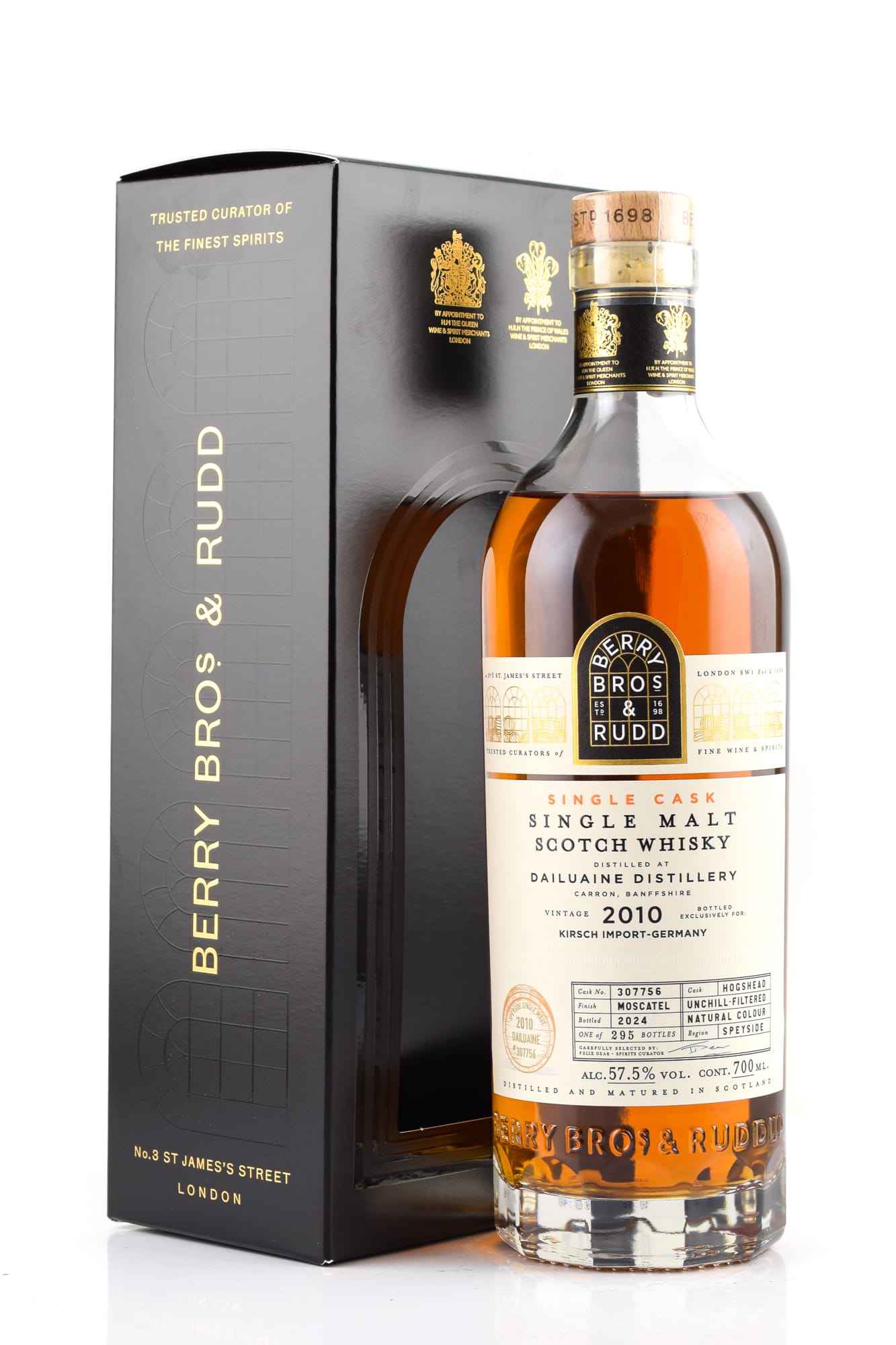 Dailuaine 2010/2024 Moscatel Cask #307756 Finish Berry Bros. & Rudd