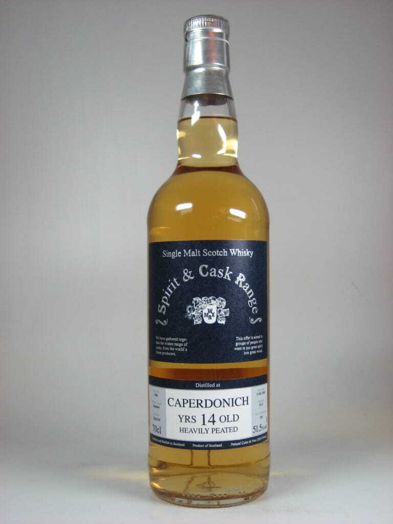 Caperdonich 14 Jahre 1998/2013 heavily peated Single Cask Spirit & Cask Range 51,5%vol. 0,7l