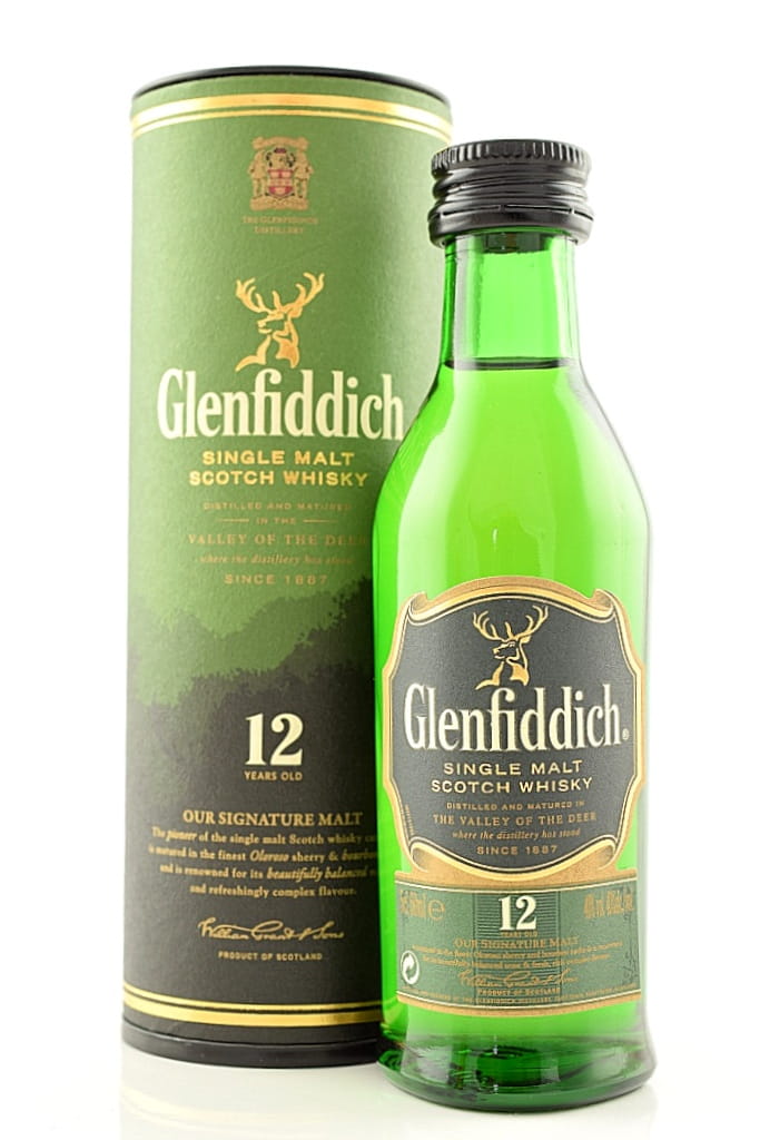 Glenfiddich 12 Year Old 40% vol. 0.05l Glenfiddich 12 Year Old 40% vol. 0.05l