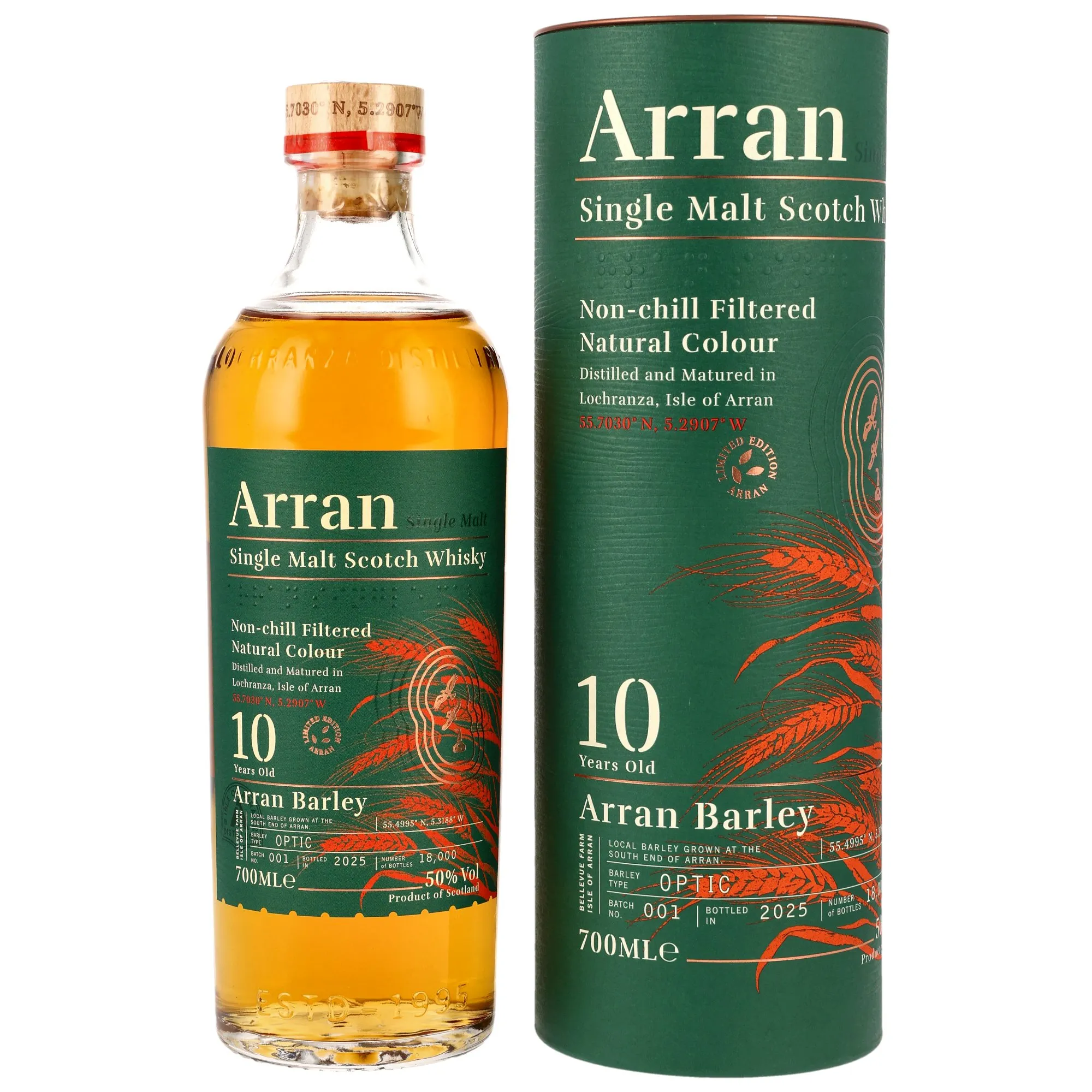 Arran 10 Year Old Arran Barley (2025)