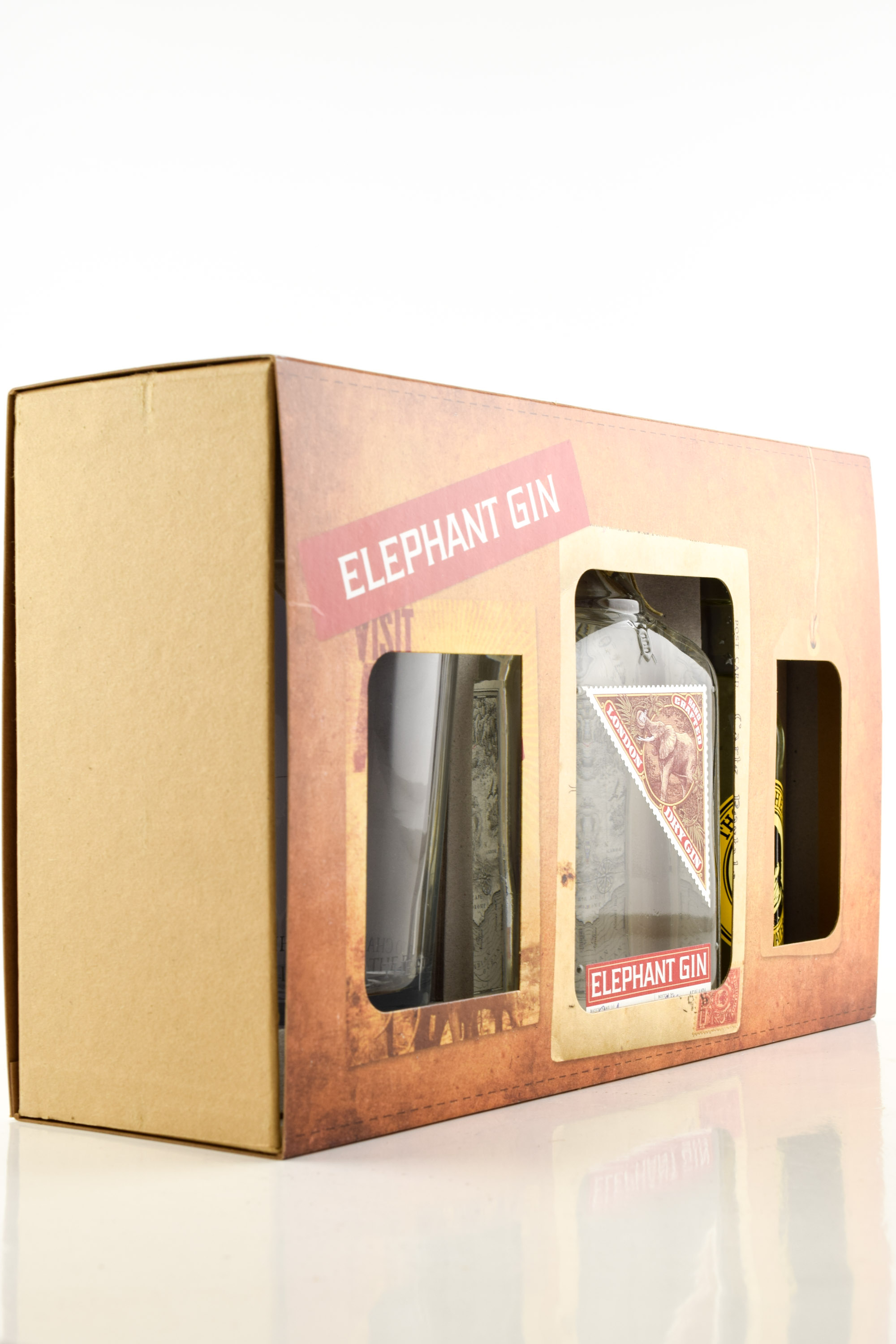 Elephant Gin 45% vol. 0.5l Glass & Thomas Henry Tonic Water
