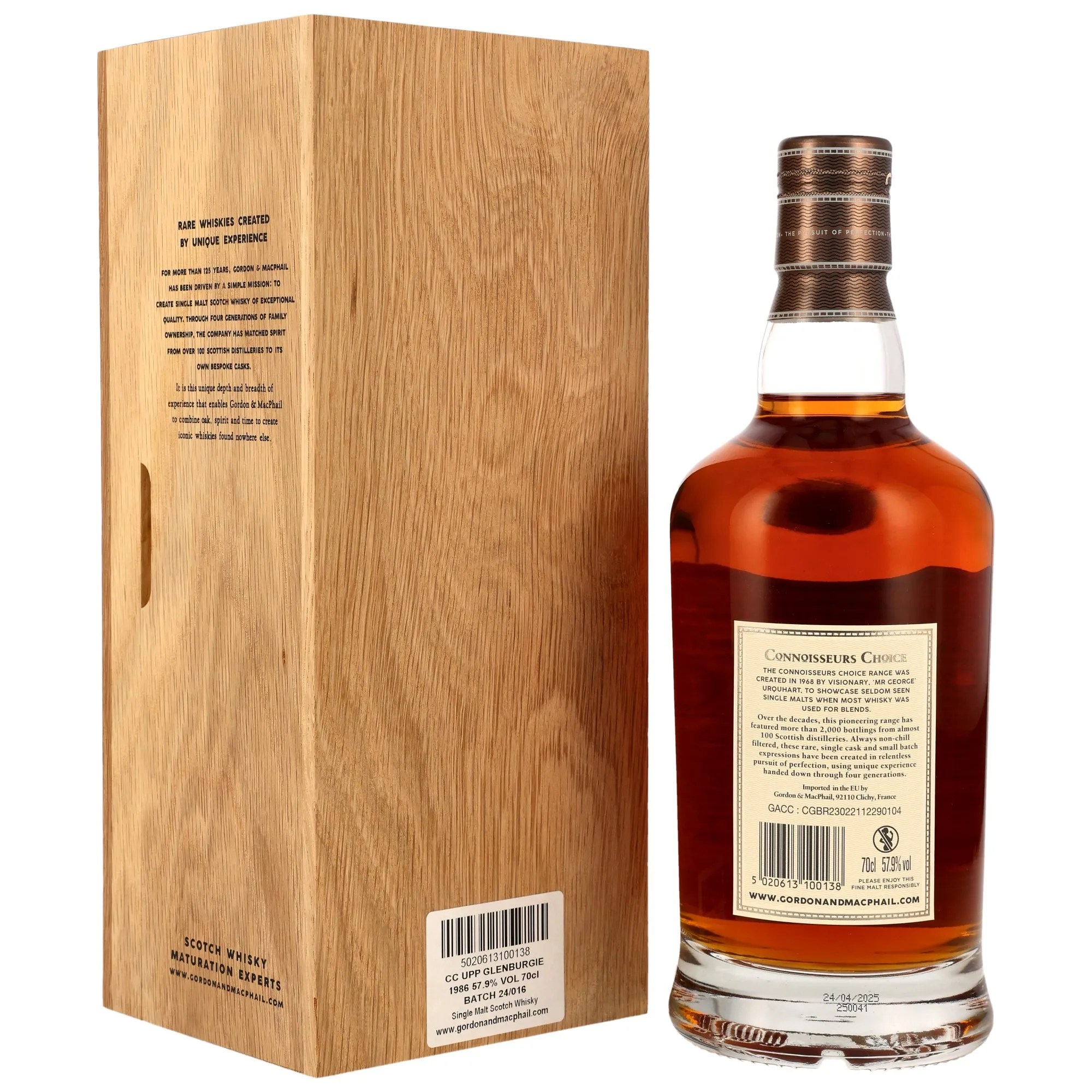 Glenburgie 1986/2025 - 38 Jahre - G&M CC UPPER #10307