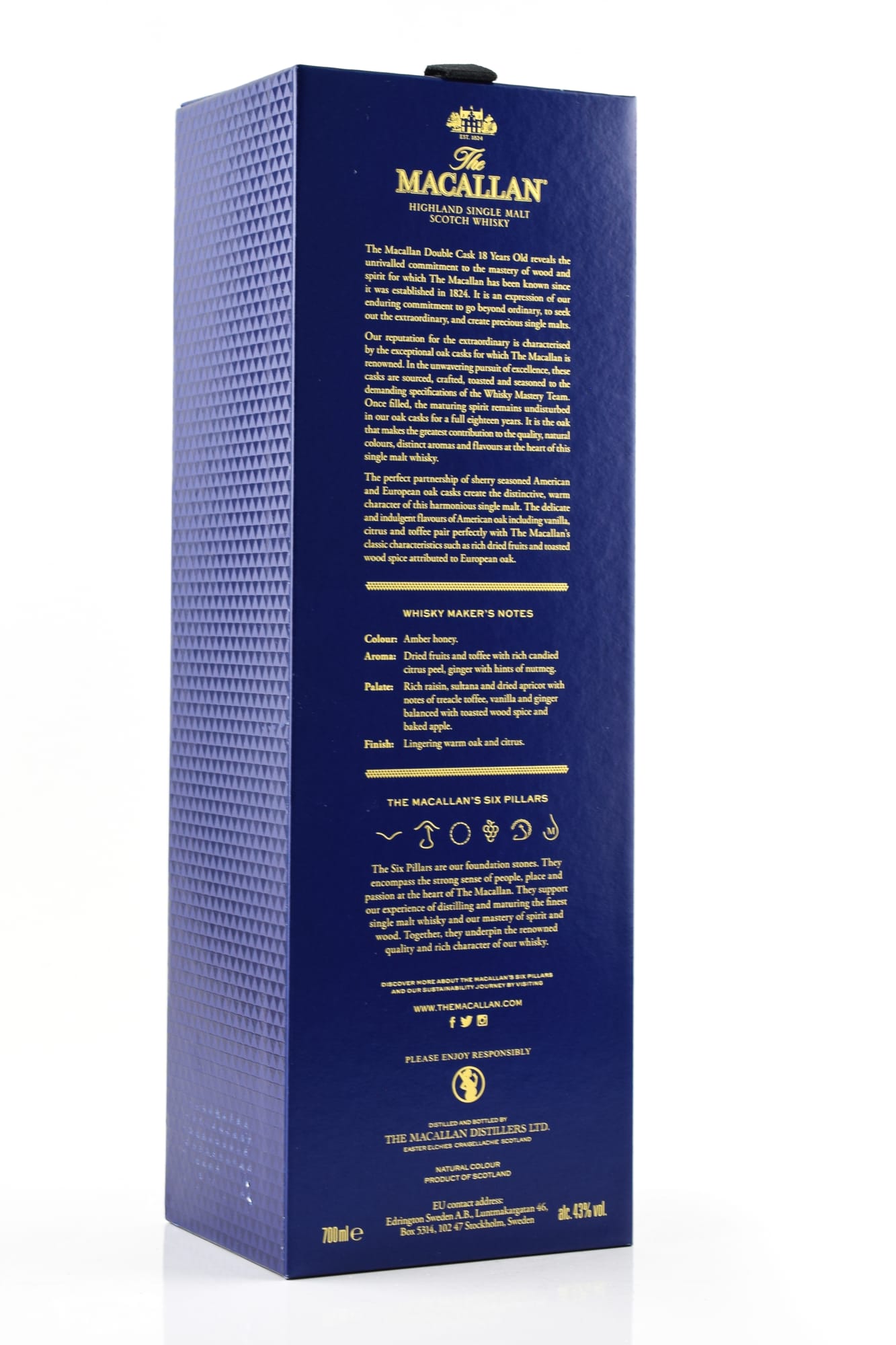 Macallan 18 year old Double Cask
